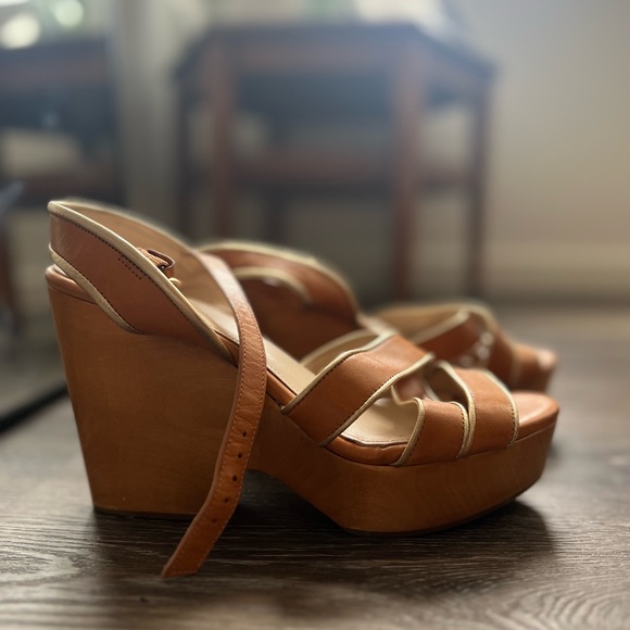 Coach | Wooden Wedge Heels | 7 - Picture 2 of 3